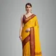 Mango Brown__Peacock Sarees