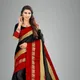 Black Red__Peacock Sarees