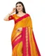 Gold Pink__Peacock Sarees
