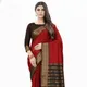 Red & Brown__Peacock Sarees