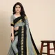 Grey Black__Peacock Sarees