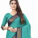 Cyan Blue__Peacock Sarees
