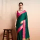 Green Pink__Peacock Sarees