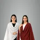 White & Maroon__Bahuman Clothing