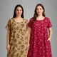Dark Pink & Brown__Bahuman Clothing