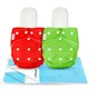 Red & Green Pack Of 2__Sprout Spoon