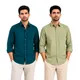 Dark Teal Green & Sage Green__Arvest