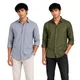 Dusty Blue & Olive Green__Arvest