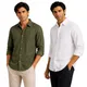 Olive Green & White__Arvest