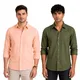 Peach & Olive Green__Arvest