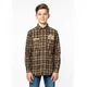 Brown Plaid Checked Casual Shirts__Arvest