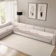 Beige Bloom Motif__Fashion Throw
