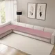 Rose Pink Vine Dots__Fashion Throw