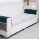 Teal Vine Dots__Fashion Throw