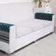 Teal Damask__Fashion Throw