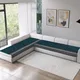 Teal Damask__Fashion Throw