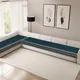 Teal Damask__Fashion Throw