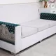Teal Bloom Motif__Fashion Throw