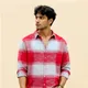 Crimson Red & Heather Grey__HASAL