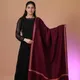 Maroon__SHIFNEEN TEXTILES