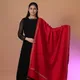 Maroon__SHIFNEEN TEXTILES