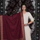 Maroon__SHIFNEEN TEXTILES
