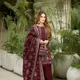 MAROON__Banarasi Saree Hub