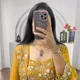 YELLOW__Banarasi Saree Hub