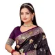 Wine__Banarasi Saree Hub