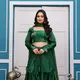 GREEN__Banarasi Saree Hub