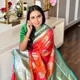 Peach__Banarasi Saree Hub