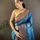 Peacock Blue__Banarasi Saree Hub