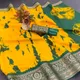 YELLOW GREEN__Banarasi Saree Hub