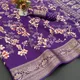 PURPLE__Banarasi Saree Hub