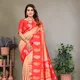Orange Peach__Banarasi Saree Hub