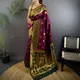 Wine__Banarasi Saree Hub