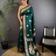 Bottle Green__Banarasi Saree Hub