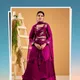 PURPLE__Banarasi Saree Hub