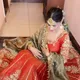 ORANGE__Banarasi Saree Hub