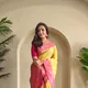 YELLOW__Banarasi Saree Hub