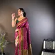Wine__Banarasi Saree Hub
