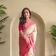 OFF WHITE__Banarasi Saree Hub