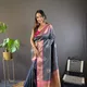 Navy Blue__Banarasi Saree Hub