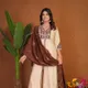 CREAM__Banarasi Saree Hub