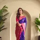 ROYAL BLUE__Banarasi Saree Hub