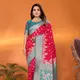 Strawberry Red__Banarasi Saree Hub