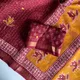 MAROON__Banarasi Saree Hub