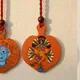 Orange Krishana &amp; Ganesha__Indha Craft LLP