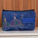 Blue Dupion__Indha Craft LLP