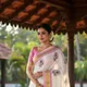 Ivory Pink And Gold__Zari and Saree